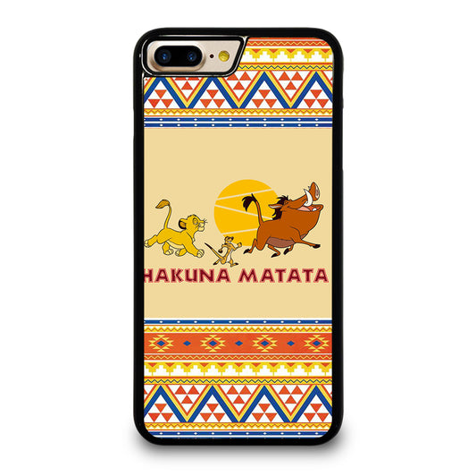 HAKUNA MATATA LION KING AZTEC 4 iPhone 7 / 8 Plus Case Cover