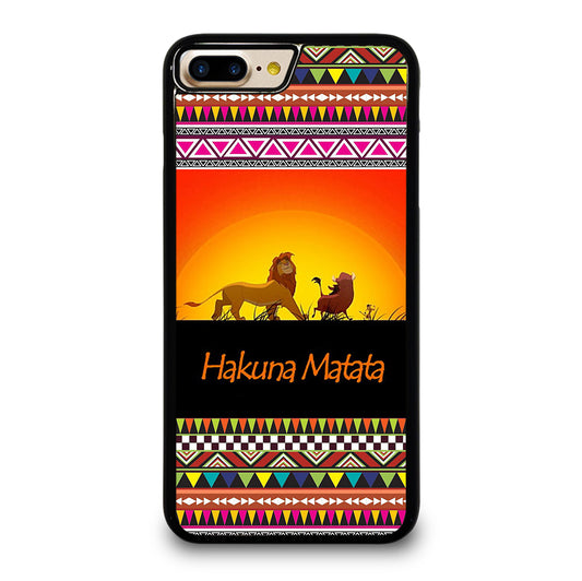 HAKUNA MATATA LION KING AZTEC 5 iPhone 7 / 8 Plus Case Cover