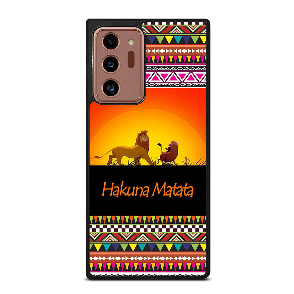 HAKUNA MATATA LION KING AZTEC 5 Samsung Galaxy Note 20 Ultra Case Cover