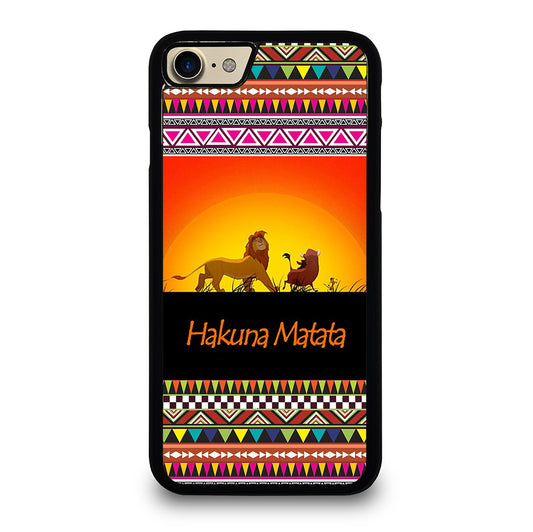 HAKUNA MATATA LION KING AZTEC 5 iPhone 7 / 8 Case Cover