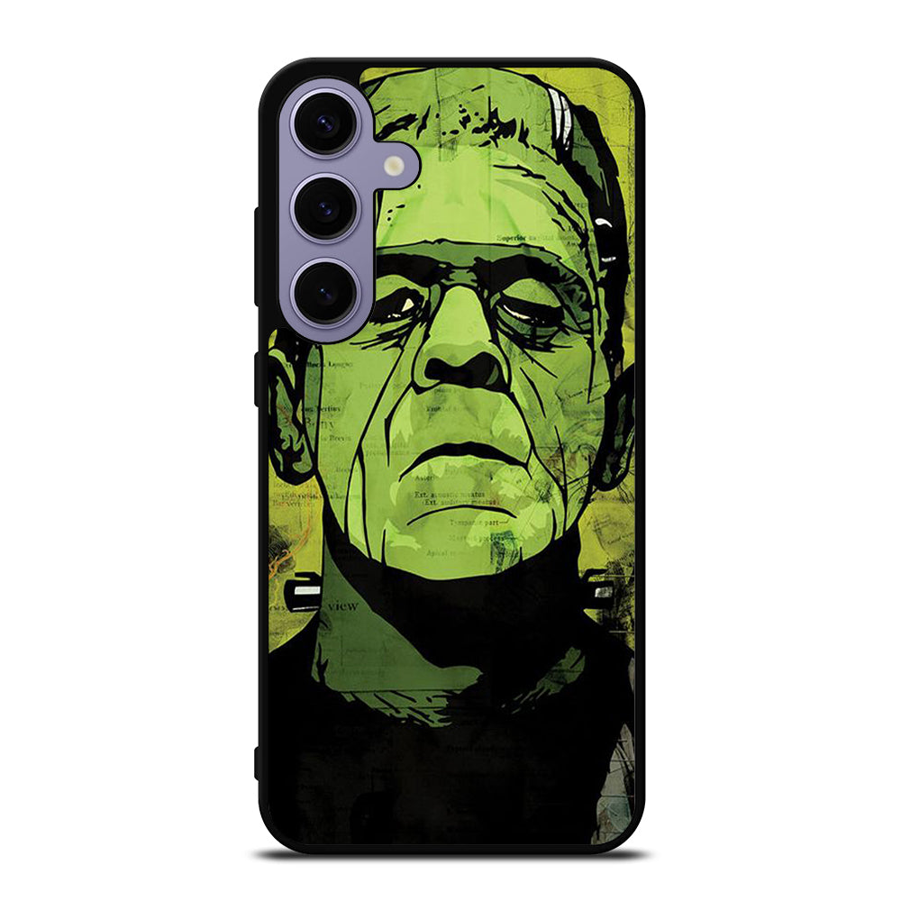 HALLOWEEN FRANKENSTEIN ART FACE Samsung Galaxy S24 Plus Case Cover