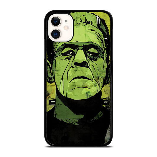 HALLOWEEN FRANKENSTEIN ART FACE iPhone 11 Case Cover