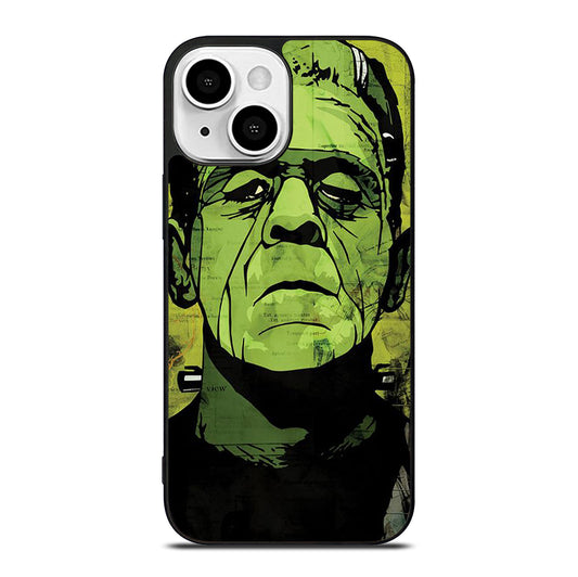 HALLOWEEN FRANKENSTEIN ART FACE iPhone 13 Mini Case Cover