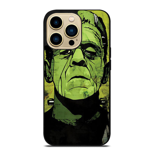 HALLOWEEN FRANKENSTEIN ART FACE iPhone 14 Pro Max Case Cover