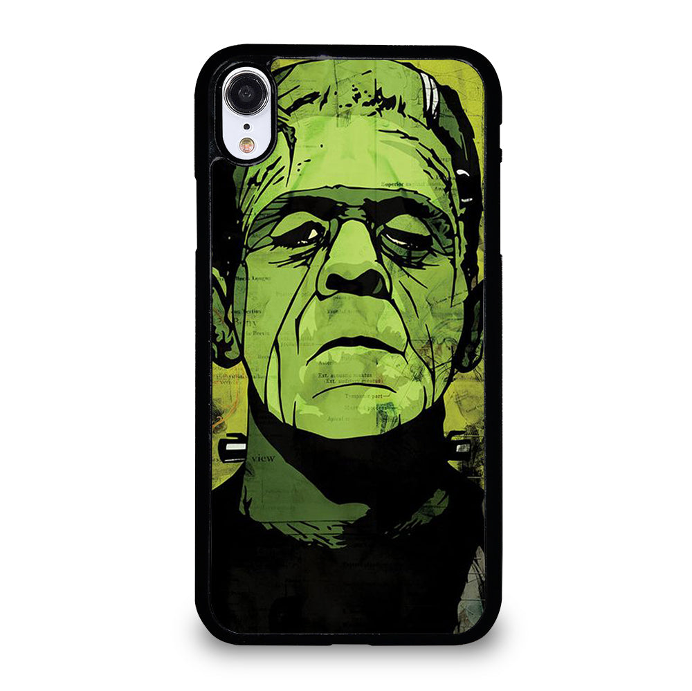 HALLOWEEN FRANKENSTEIN ART FACE iPhone XR Case Cover