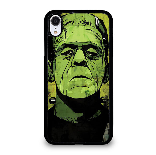 HALLOWEEN FRANKENSTEIN ART FACE iPhone XR Case Cover