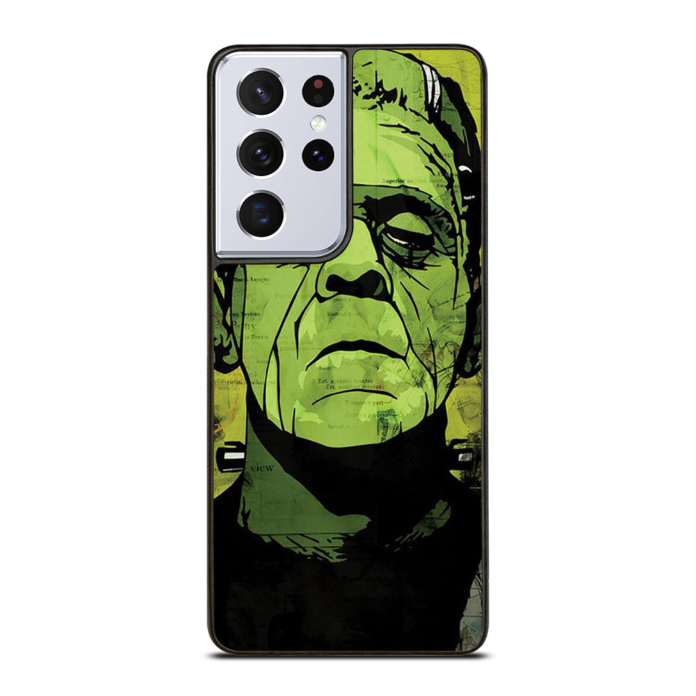 HALLOWEEN FRANKENSTEIN ART FACE Samsung Galaxy S21 Ultra Case Cover