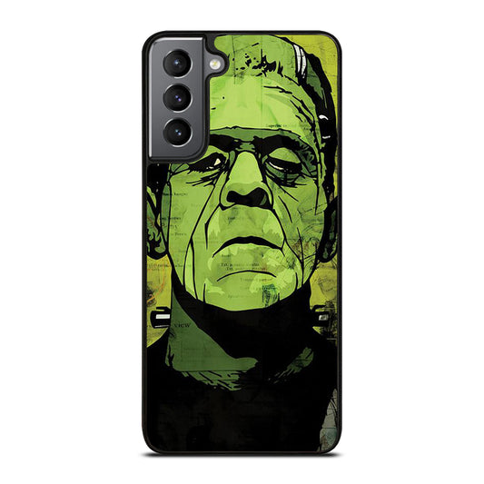 HALLOWEEN FRANKENSTEIN ART FACE Samsung Galaxy S21 Plus Case Cover