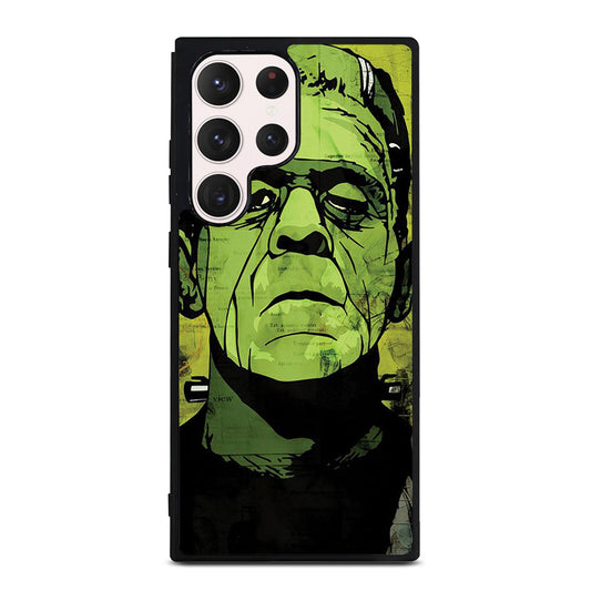 HALLOWEEN FRANKENSTEIN ART FACE Samsung Galaxy S23 Ultra Case Cover
