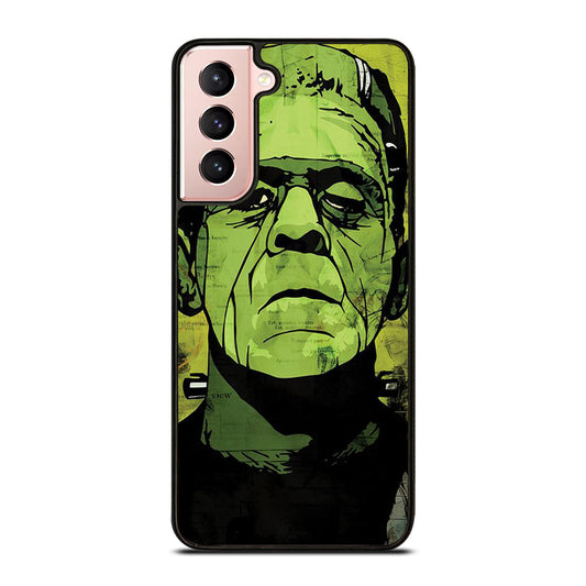 HALLOWEEN FRANKENSTEIN ART FACE Samsung Galaxy S21 Case Cover
