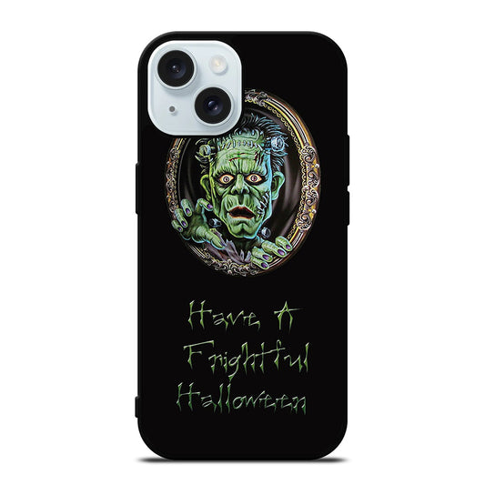 HALLOWEEN FRANKENSTEIN HALLOWEEN QUOTE iPhone 15 Case Cover