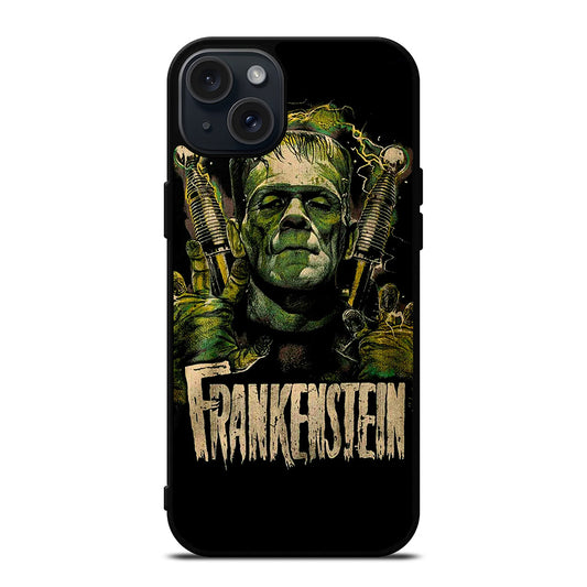 HALLOWEEN FRANKENSTEIN LOGO iPhone 15 Plus Case Cover