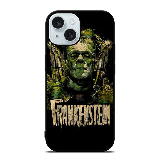 HALLOWEEN FRANKENSTEIN LOGO iPhone 15 Case Cover