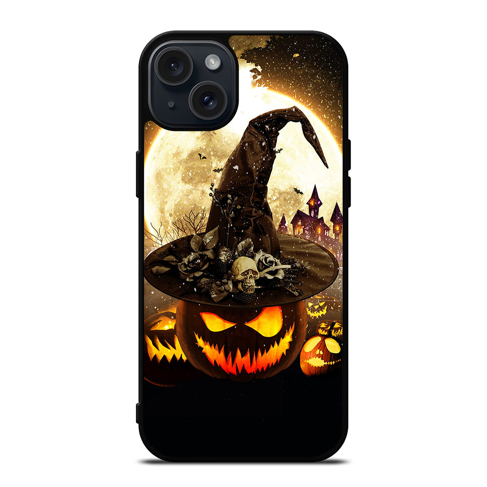 HALLOWEEN WITCH PUMPKIN 4 iPhone 15 Plus Case Cover