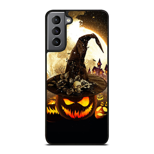 HALLOWEEN WITCH PUMPKIN 4 Samsung Galaxy S21 Plus Case Cover