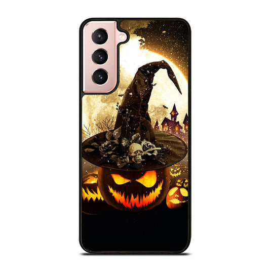 HALLOWEEN WITCH PUMPKIN 4 Samsung Galaxy S21 Case Cover