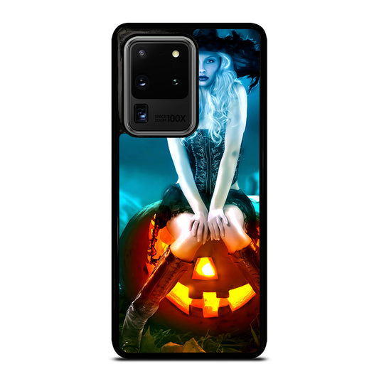 HALLOWEEN WITCH PUMPKIN 5 Samsung Galaxy S20 Ultra Case Cover