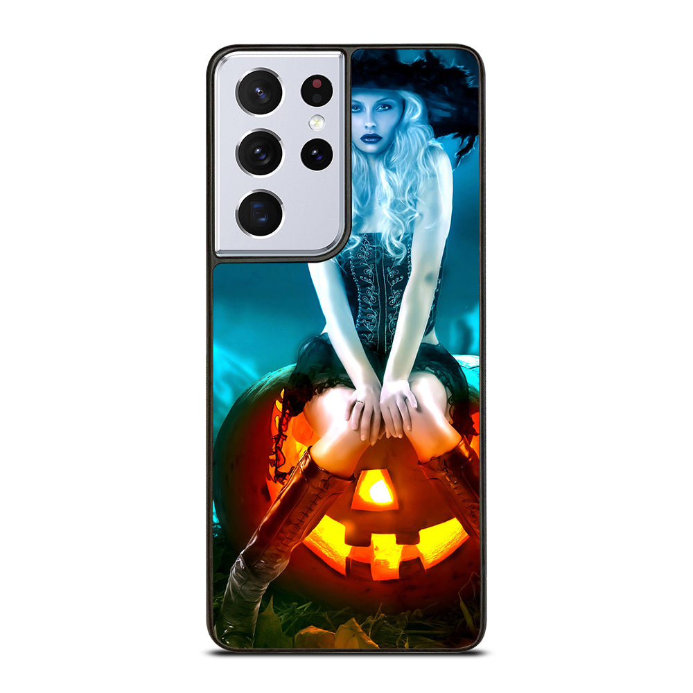 HALLOWEEN WITCH PUMPKIN 5 Samsung Galaxy S21 Ultra Case Cover