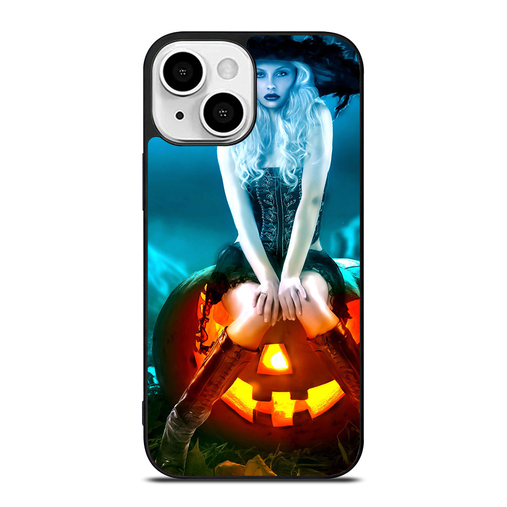 HALLOWEEN WITCH PUMPKIN 5 iPhone 13 Mini Case Cover