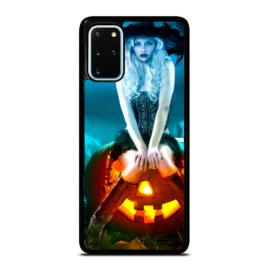 HALLOWEEN WITCH PUMPKIN 5 Samsung Galaxy S20 Plus Case Cover