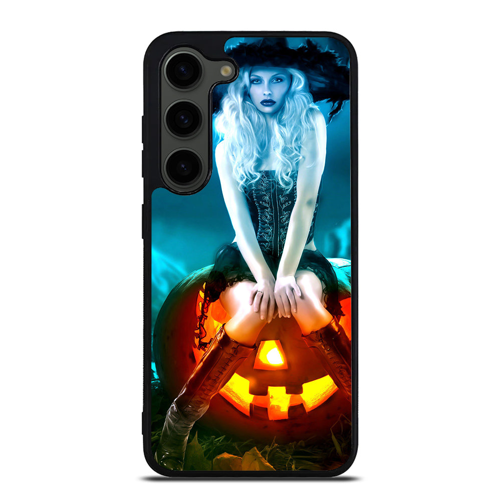 HALLOWEEN WITCH PUMPKIN 5 Samsung Galaxy S23 Plus Case Cover