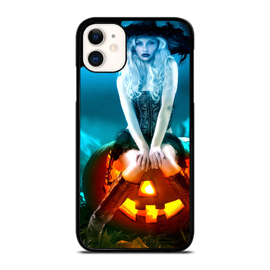 HALLOWEEN WITCH PUMPKIN 5 iPhone 11 Case Cover