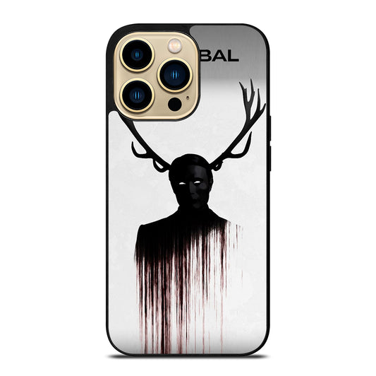 HANNIBAL LOGO iPhone 14 Pro Max Case Cover