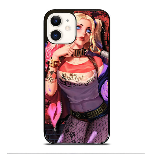 HARLEY QUINN CUTE iPhone 12 Case Cover
