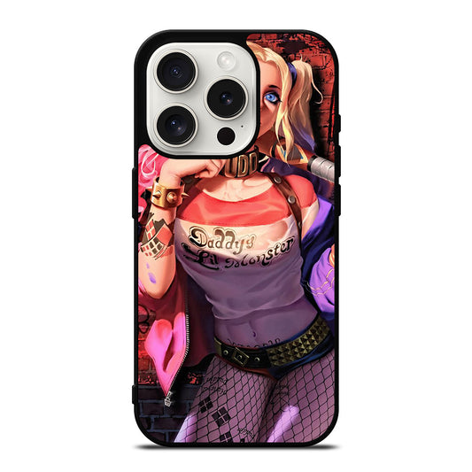 HARLEY QUINN CUTE iPhone 15 Pro Case Cover