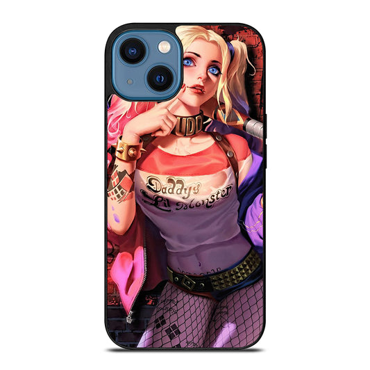 HARLEY QUINN CUTE iPhone 14 Case Cover