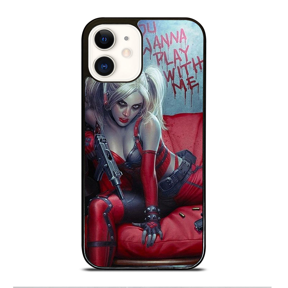 HARLEY QUINN QUOTE iPhone 12 Case Cover