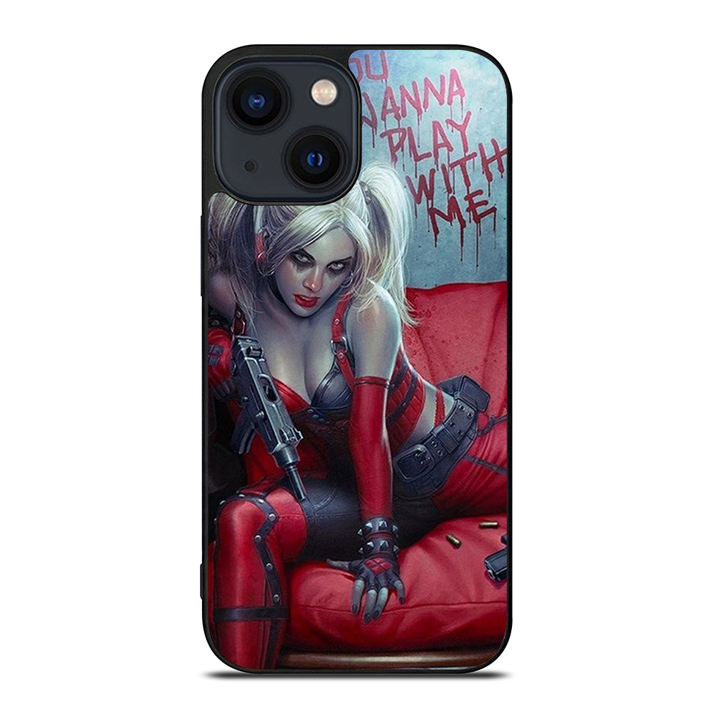 HARLEY QUINN QUOTE iPhone 14 Plus Case Cover
