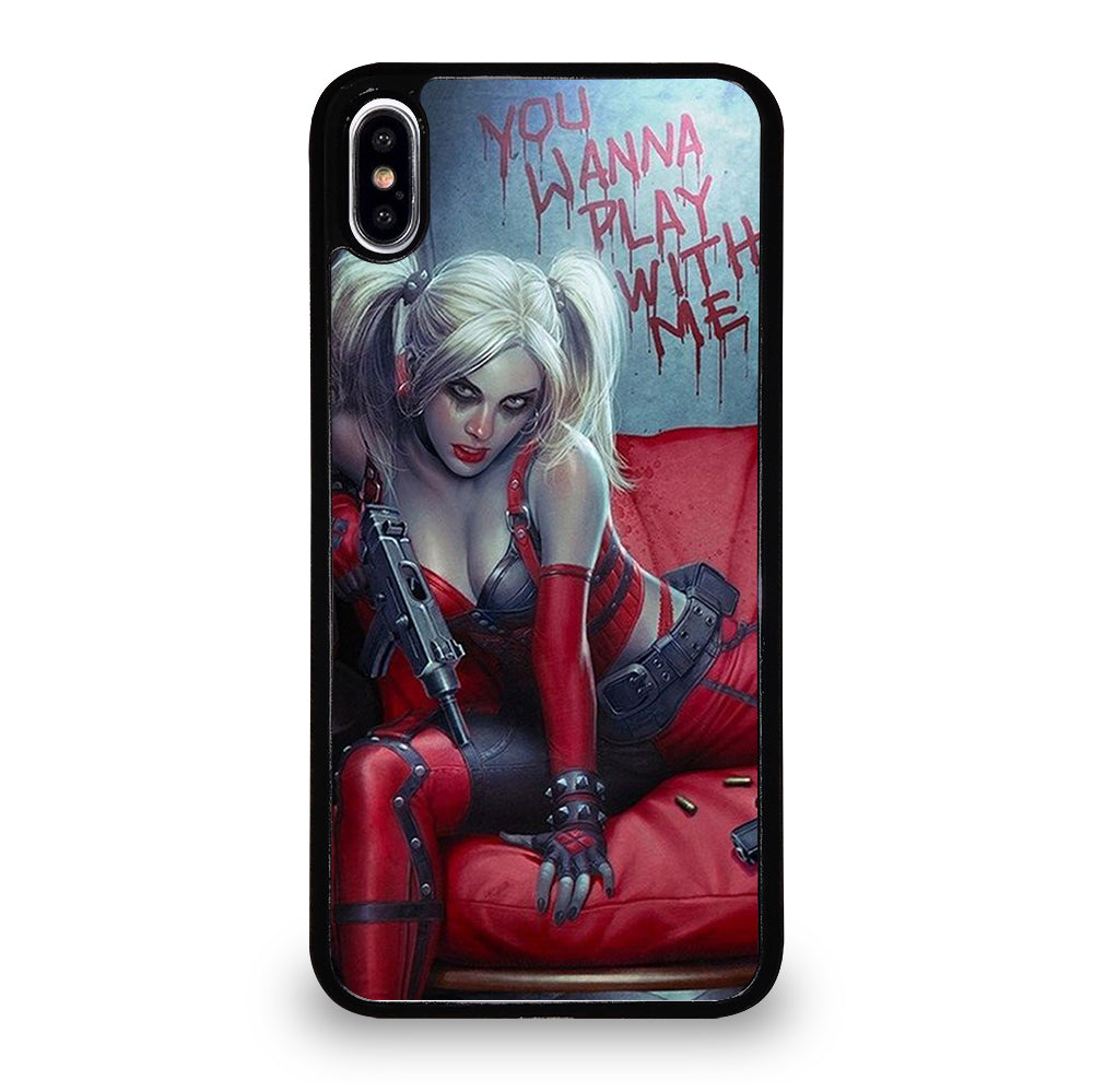 HARLEY QUINN QUOTE iPhone XS Max Case Cover