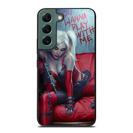 HARLEY QUINN QUOTE Samsung Galaxy S22 Case Cover