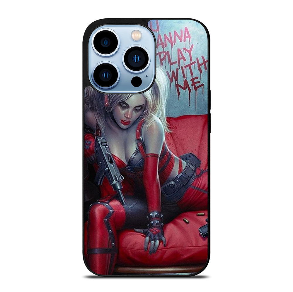 HARLEY QUINN QUOTE iPhone 13 Pro Max Case Cover