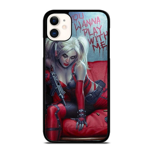 HARLEY QUINN QUOTE iPhone 11 Case Cover