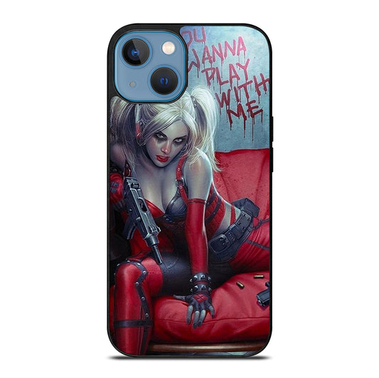 HARLEY QUINN QUOTE iPhone 13 Case Cover