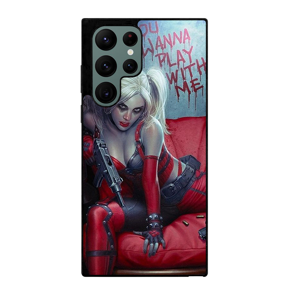HARLEY QUINN QUOTE Samsung Galaxy S22 Ultra Case Cover