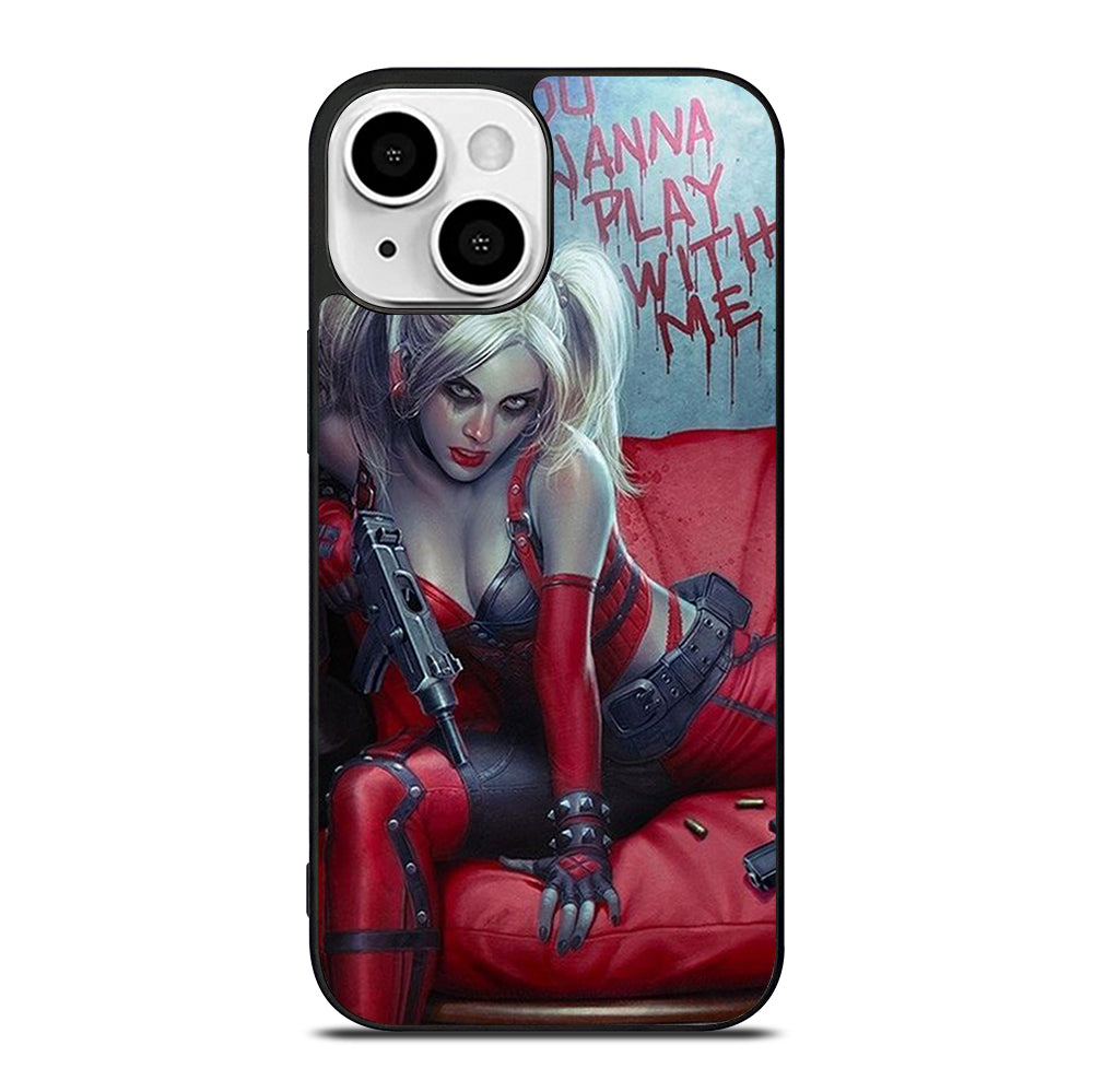 HARLEY QUINN QUOTE iPhone 13 Mini Case Cover