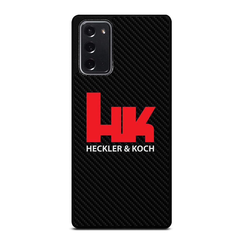 HECKLER AND KOCH LOGO CARBON Samsung Galaxy Note 20 Case Cover