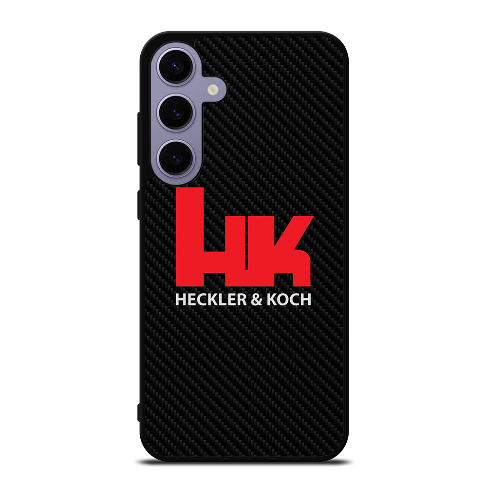 HECKLER AND KOCH LOGO CARBON Samsung Galaxy S24 Plus Case Cover