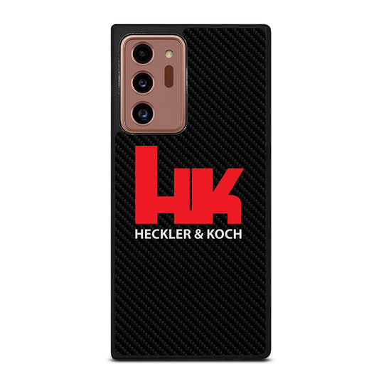 HECKLER AND KOCH LOGO CARBON Samsung Galaxy Note 20 Ultra Case Cover