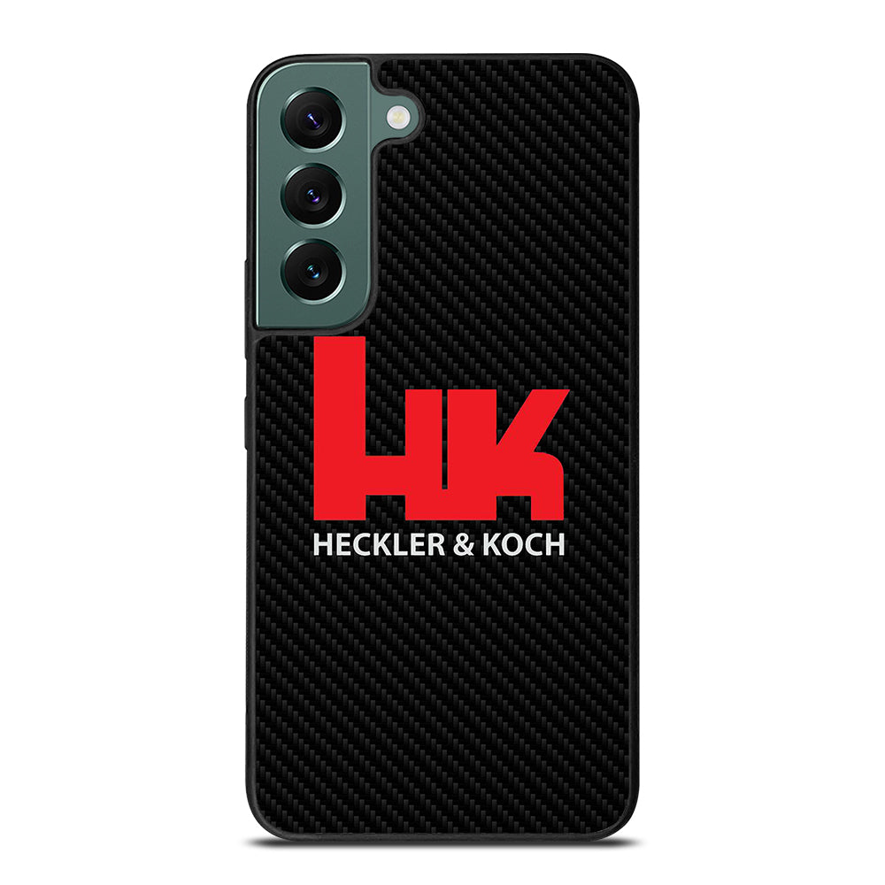HECKLER AND KOCH LOGO CARBON Samsung Galaxy S22 Case Cover