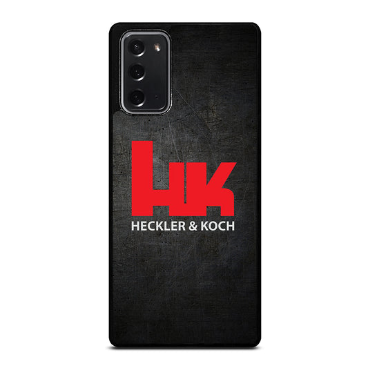 HECKLER AND KOCH LOGO METAL LOGO Samsung Galaxy Note 20 Case Cover