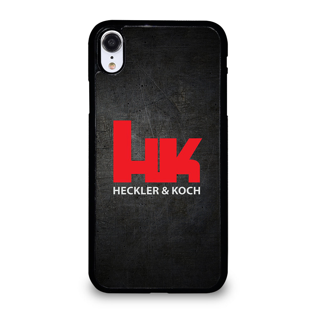 HECKLER AND KOCH LOGO METAL LOGO iPhone XR Case Cover