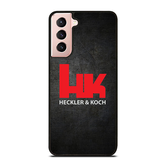 HECKLER AND KOCH LOGO METAL LOGO Samsung Galaxy S21 Case Cover