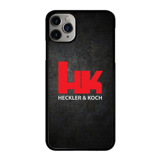 HECKLER AND KOCH LOGO METAL LOGO iPhone 11 Pro Max Case Cover