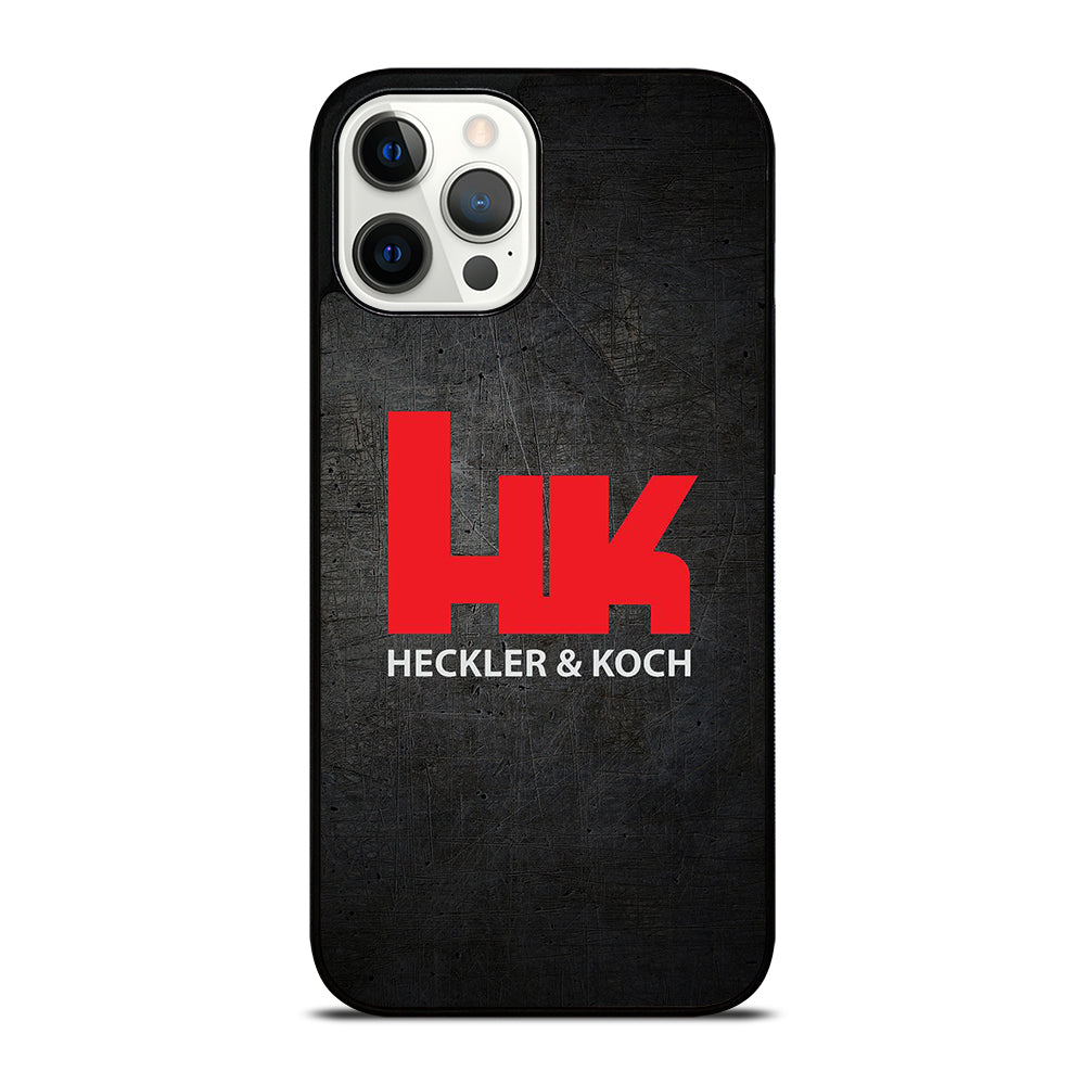 HECKLER AND KOCH LOGO METAL LOGO iPhone 12 Pro Max Case Cover