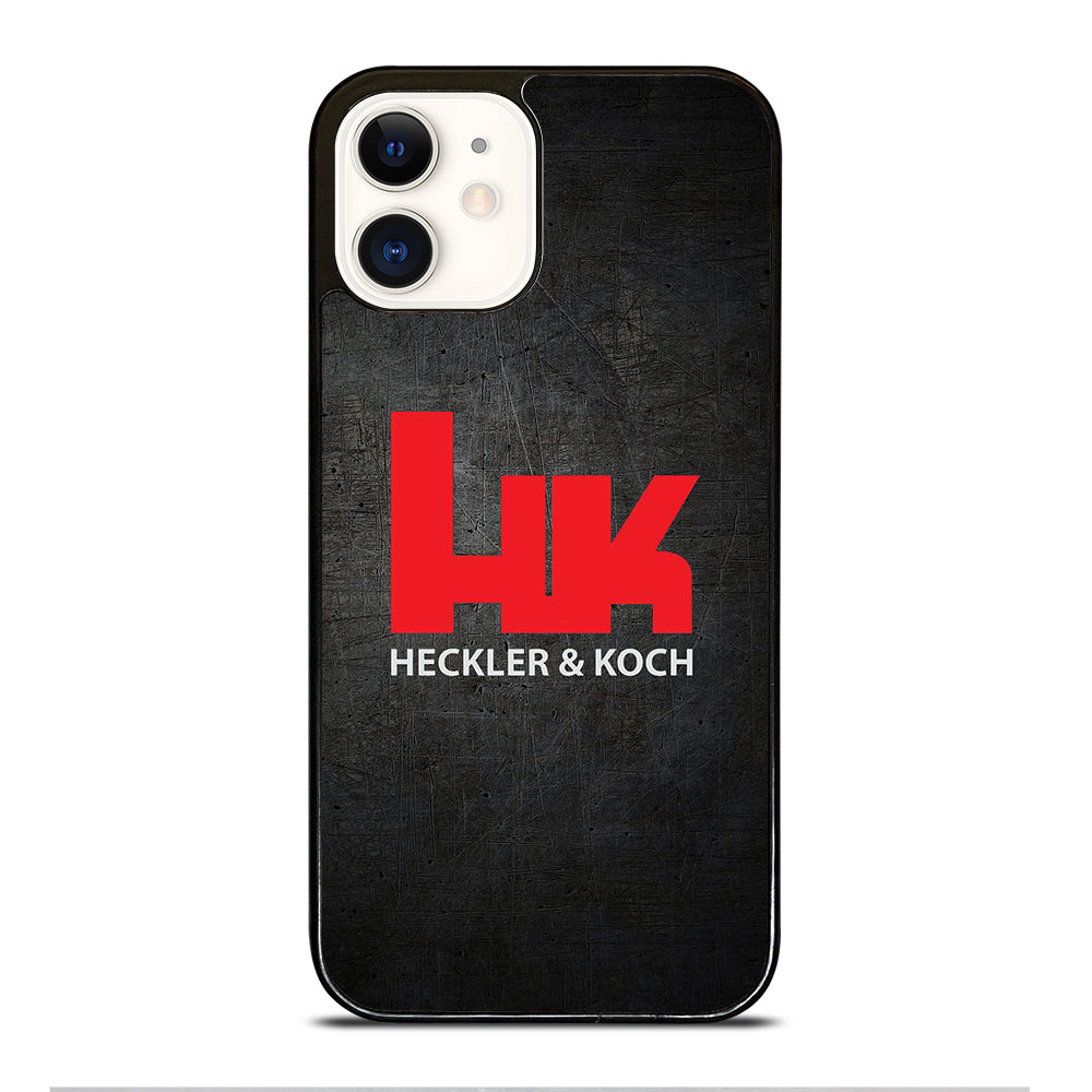 HECKLER AND KOCH LOGO METAL LOGO iPhone 12 Case Cover