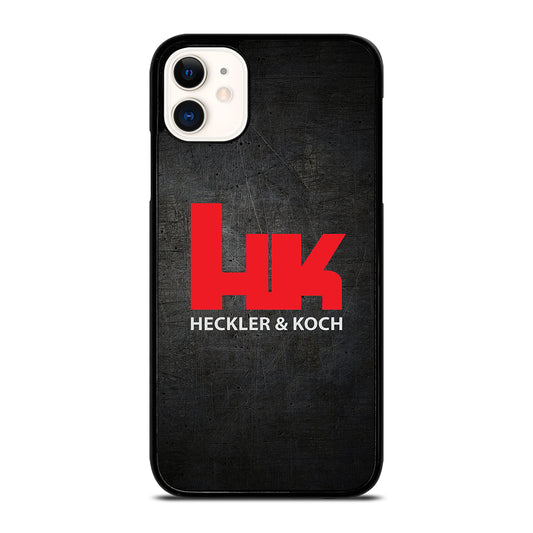 HECKLER AND KOCH LOGO METAL LOGO iPhone 11 Case Cover